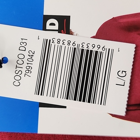 NWT Burgundy Kirkland hoodie - Picture 4 of 4